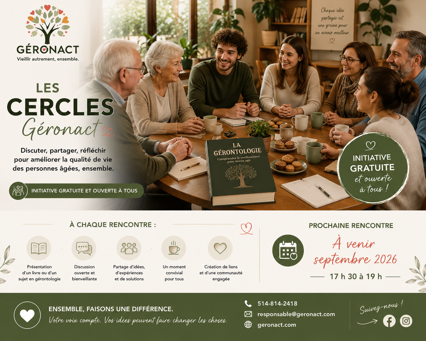 Cercle Géronact – Septembre 2026
